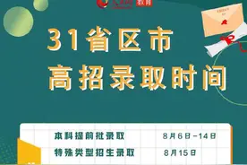 请查收！31省区市高招录取时间表来了图片