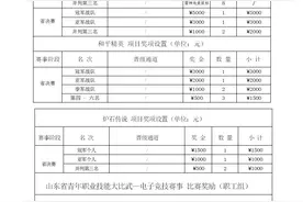 山东省青年职业技能大赛—电子竞技赛事 各项目比赛奖励图片