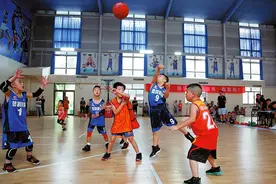 渭南市青少年篮球培训基地开展快乐篮球训练营活动图片