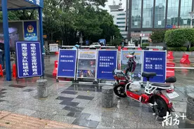 南海持续整治摩电，目前15万辆电动自行车已上牌图片