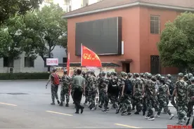 疫情下的高温军训，看看长沙中学怎么做图片