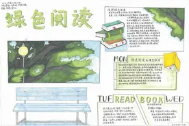 怀化绿色阅读手抄报大赛作品展播来啦！你最中意谁？图片