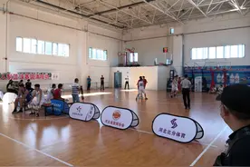 2020年河北省中学生三人制篮球赛开赛图片