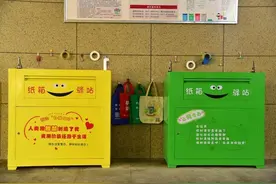滨江这个小区里迎来“小黄”和“小绿”，纸箱的去处再也不是问题图片