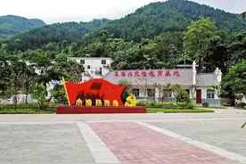 红色袁家沟展新颜图片