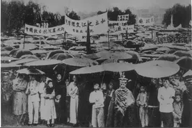 这些珍贵的老照片，记录了抗日战争中的杭州图片