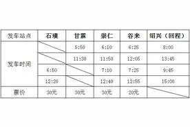 又新增一条班车线路 嵊州来绍兴更便利了图片