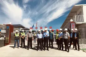 甘肃公航旅董事长石培荣到中铁一局铁建公司嘉峪关“一馆两中心”项目调研图片