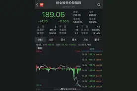 5只跌超19%，创业板低价股集体暴跌，注册制后首个破发也来了图片