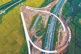 沈康高速连通线 显露雄姿图片