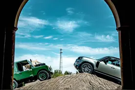 向往的生活 试驾全新路虎卫士图片