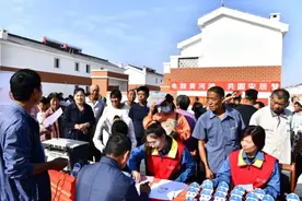 山东鄄城：黄河滩区迁建群众“选房”安居梦圆图片