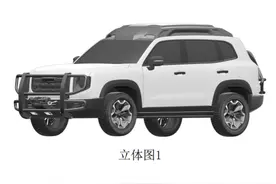 官配备胎绞盘真香！哈弗大狗越野版专利图图片