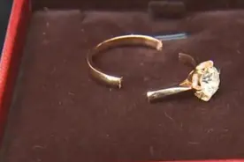 28880买的金戒指，改大之后断开了？店家：没遇到过这种情况图片