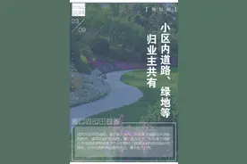 小区内道路、绿地等归业主共有图片
