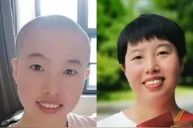 剃光头火遍全网的她回武汉了！现在的样子让人惊喜不已……图片