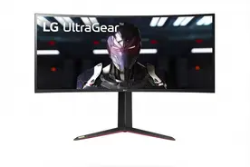LG发布UltraGear新款显示器：34英寸超宽弧形屏售价接近7000元图片