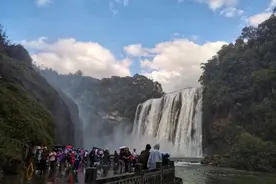 坐着高铁看贵州｜高铁连景区 飞瀑更乘风图片