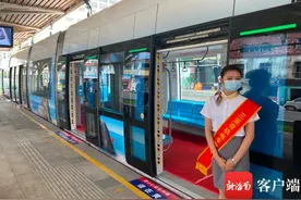 车厢宽敞舒适、设置海南话报站……记者带你体验三亚有轨电车示范线图片