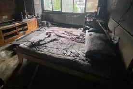 主人不在家，房子着火了，武汉快递小哥一个举动太赞了图片