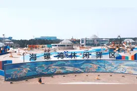 海螺湾休闲驿区：山东首个AAA级国省干线公路服务区成网红打卡地图片