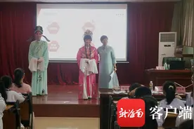 “琼剧进校园”走进定安 南海名家林川媚为青少年撒播文化种子图片