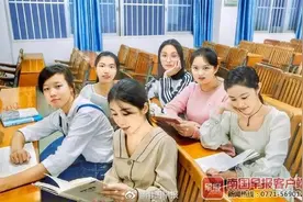 广西大学一女生宿舍全员保研 还是高颜值图片