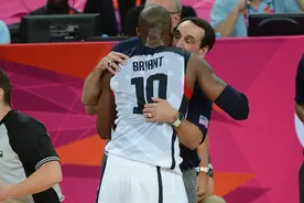 老K教练：科比08奥运会的第一次训练一球不投图片