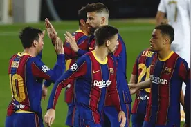 欧冠：梅西法蒂传射库蒂尼奥破门，巴萨5-1费伦茨图片