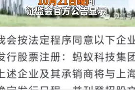 中国财富报道｜A股代码688688 蚂蚁新股下周四申购