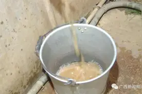 南宁一村庄饮用水突然变成“奶茶色”，村民用水受影响……图片