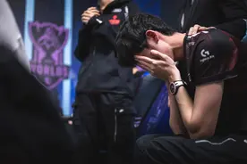 TES止步S10四强，Karsa泪洒现场图片