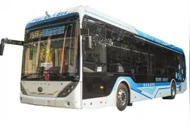宇通自动驾驶氢燃料客车“首秀”图片