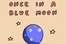 没想到“蓝月亮”是这个意思！关于moon的英语俚语图片