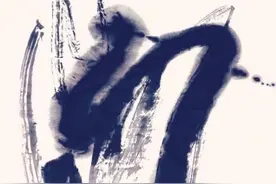 壮心老骥马蹄昂——霜凝与他的大写意抽象马图片