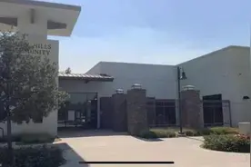 美加州华人因山火撤离居所 受当地红十字会协助图片