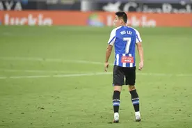 德转：武磊最新身价跌至400万欧，一年内已降价600万欧图片