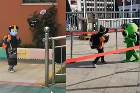 当幼儿园碰上万圣节！网友爆笑：“豌豆射手”是去打“小僵尸”的吗？视频封面