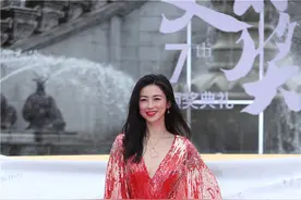 朱珠深V裙亮相文荣奖 任敏、陈都灵小仙女齐聚图片