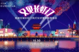 芜湖古城首次亮灯 12月31日将正式开放图片