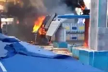安徽卫视一户外闯关栏目场地着火：拆卸设备引发，无人员伤亡图片