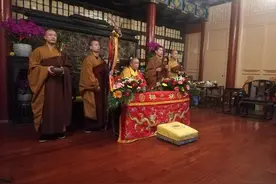 蔡志忠“落发”少林寺 法名“延一”图片