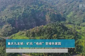 重庆九龙坡：矿坑“疮疤”变绿色家园视频封面