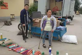 小夫妻身残志坚，相互扶持演绎脱贫奋斗之歌图片