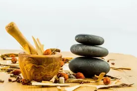 香辛调味料 厨房里的中药图片