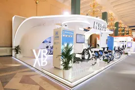 哈啰出行亮相第六届中国智慧城市博览会 子品牌“小哈换电”迎首秀图片