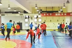 武汉市体校摔打出一批希望之星图片