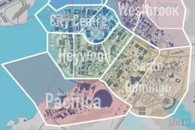 赛博朋克2077地图有多大 赛博朋克2077全地图区域一览图片