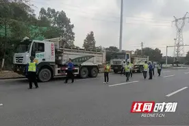 357台渣土车进“失信名单”长沙重拳出击严管渣土运输图片