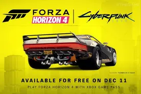 《极限竞速：地平线4》联动《赛博朋克2077》图片